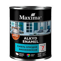 Эмаль алкидная высококачественная Maxima белая матовая 2.3кг