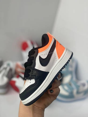 Кроссовки детские Nike Air Jordan Black Orange р.21-24 (ID#1782038142 ...