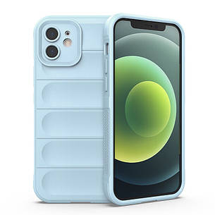 Силіконовий чохол Wavy для iPhone 12 Sky, фото 1