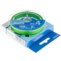 Шнур Gosen Roots X4 150m-PE2.0 31lb light green (163504) 41680380