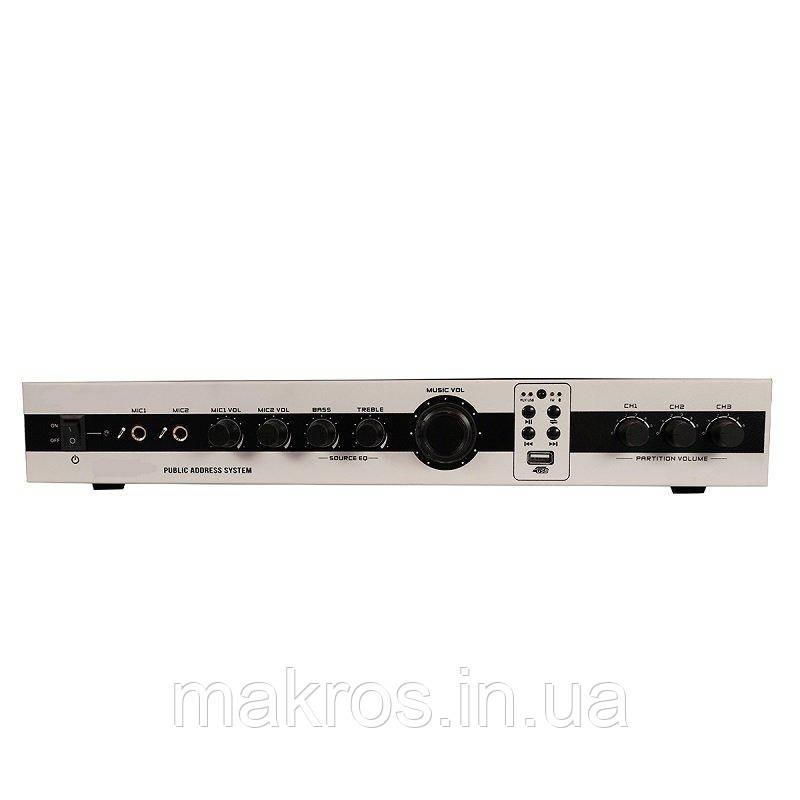 Підсилювач потужності UNIT500 3zone MP3/FM/BT REMOTE