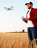 Квадрокоптер дрон Wi-Fi 4K GPS, 28хв, 2 камери, складаний, LYZRC L900 Pro SE, фото 3