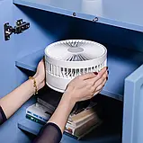 Вентилятор P11 акумуляторний 7200MAh (до16 годин) з пультом, з обертанням, підлоговий/настільний, таймер USB, фото 8