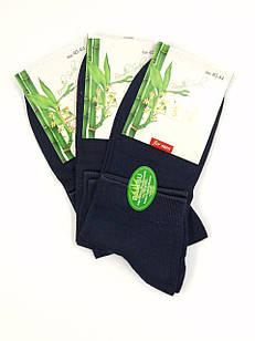 Чоловічі демісезонні шкарпетки Z & N бамбук короткі розмір 40-44 12 парп/уп чорні