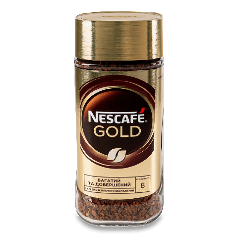 Розчинна кава Nescafe Gold з/б 200 г.