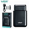 Портативна електробритва (шейвер) VGR Men`s Shaver Black V-390, фото 3