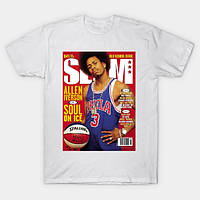 Футболка белая Allen Iverson Slam Cover T-Shirt