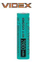 Акумулятор Li-Ion 18650 (без захисту) 2800 mAh Videx