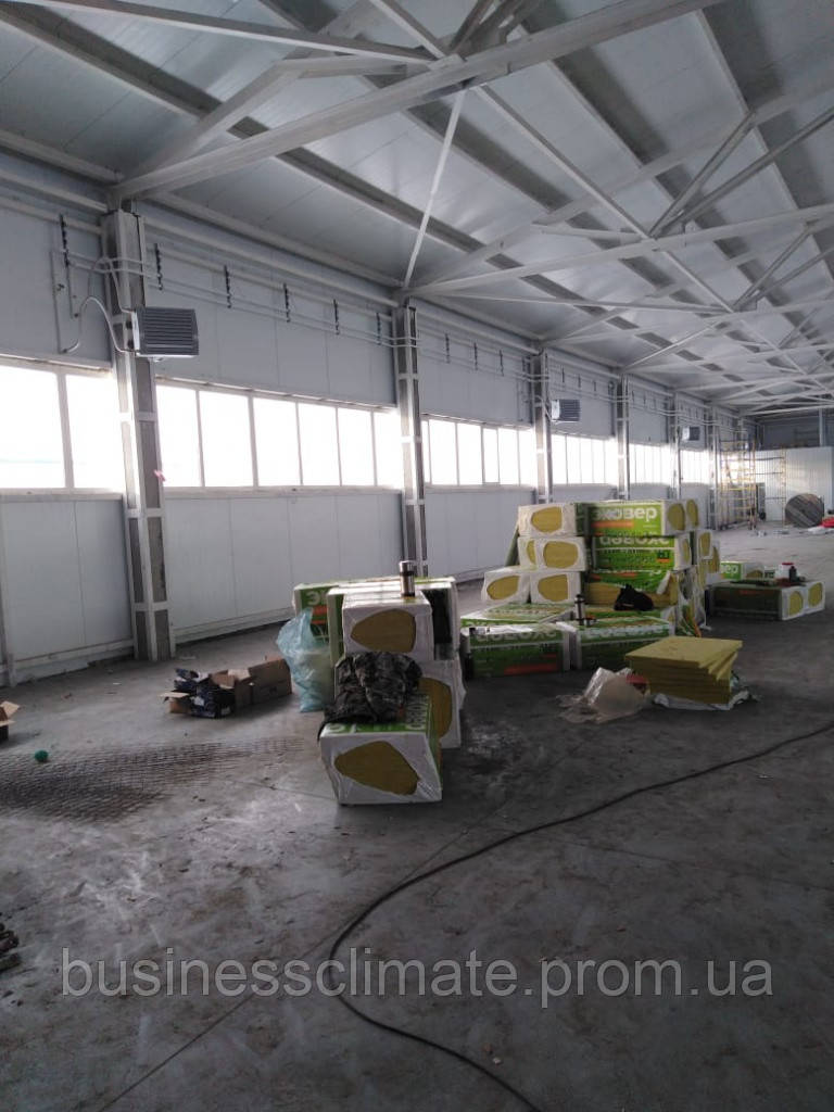 Система воздушного отопления фабрики. Киевская область - фото 2 - id-p1782043031