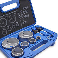 Набір коронок-чашок із нанесенням карбіду вольфраму Pilim (9 предметів).