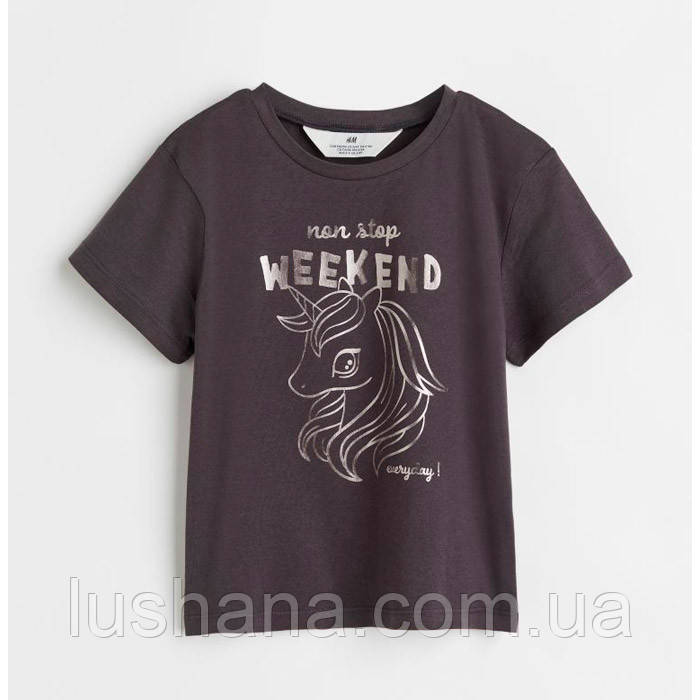 Дитяча футболка H&M для дівчинки 8-10 років - р.134-140
