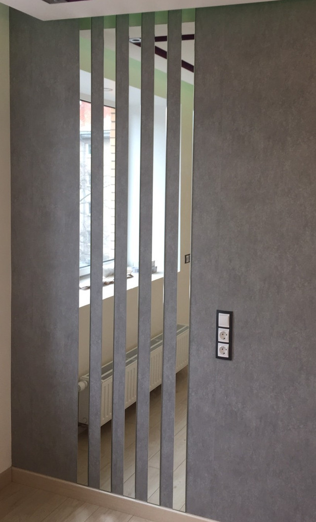 Купить Зеркальная стеновая панель / Полоса из зеркала, цена 1100 ...