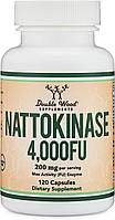 Double Wood Nattokinase / Наттокиназа для здоровья сердечно-сосудистой системы 120 капсул