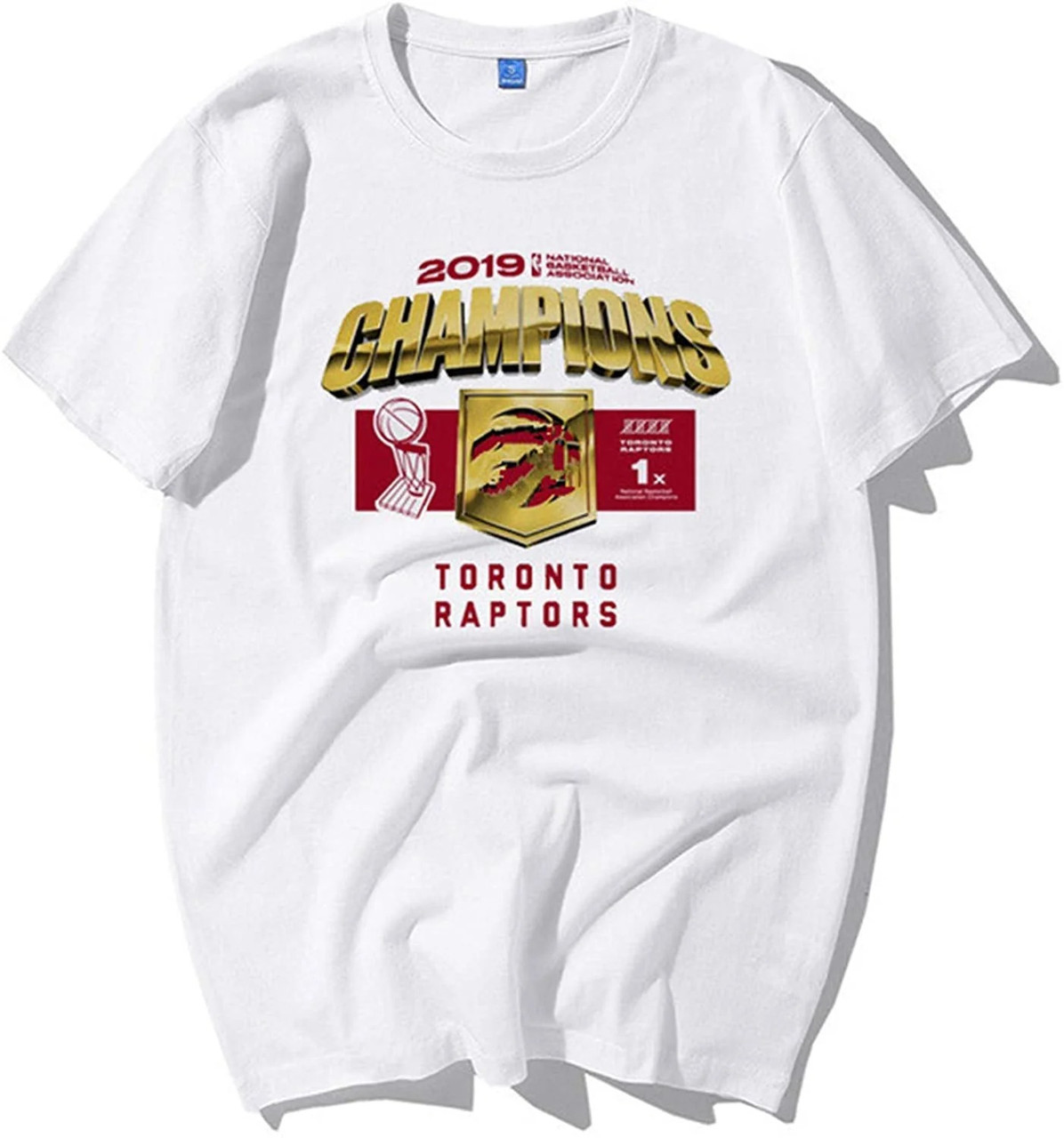 Футболка біла Raptors 2019 Champions T-Shirt XS, фото 1