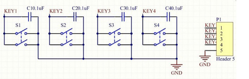 Клавиатура 4 кнопки Arduino - фото 4 - id-p1782045974