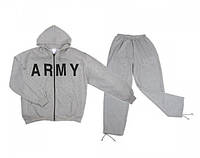 Спортивный костюм, army, серый, трехнитка, Mil-Tec Германия