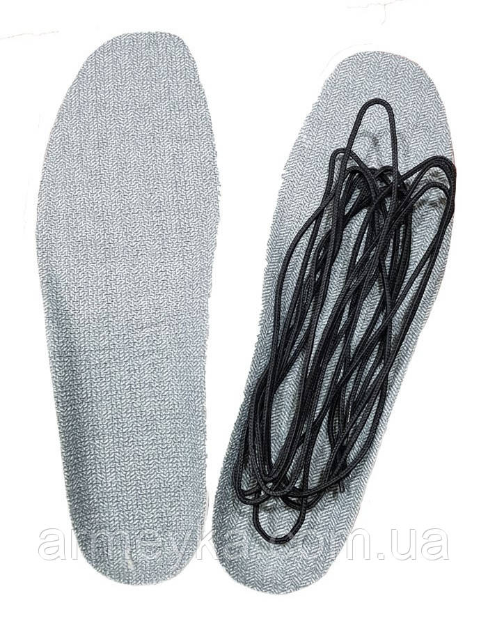 Устілки, у комплекті зі шнурками, сірий, термо, Оригінал Канада
