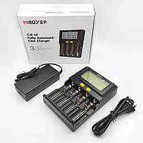 Зарядний пристрій розумний для акумуляторів Mi-Light Miboxer C4-12 для Ni-Mh, Ni-Cd, Li-Ion, LiFePO4 12А, фото 3