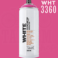 Краска универсальная глянцевая Montana White, 400 мл Аэрозоль 3360 Fuchsia