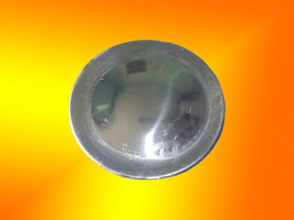 Кришка пальника плити Електа середня нержавейка (d70 мм)