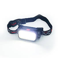 Налобний ліхтарик BL-008 (813) COB + Red, фото 2