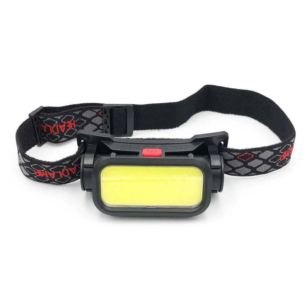 Налобний ліхтарик BL-008 (813) COB + Red