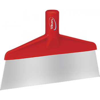 Скребок Vikan з нержавіючої сталі 100 мм червоний