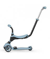 Самокат Qplay триколісний дитячий 2 в 1 Sema Blue, фото 3