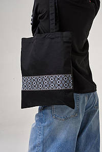 Еко сумка "Орнамент" чорна