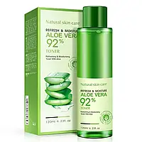 Тонер для особи BIOAQUA Refresh & Moisture Aloe Vera 92% Toner 120 мл