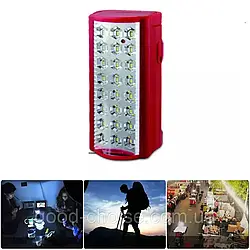 Ліхтар переносний світлодіодний 24 LED Alfarid TH-2606 з повербанком 30000 mAh Червоний