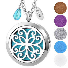 Кольє з медальйоном "Різнообразие смаку" для ароматерапії + 5 блоттерів Фортуна