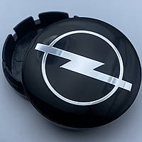 Колпачок для дисков Borbet RIAL с логотипом Opel 56 мм 51 bмм черные