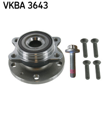 Ступиця SKF VKBA 3643 SKODA OCTAVIA II; VW CADDY IV, GOLF VI, PASSAT, SHARAN, TIGUAN ; FRONT (L/R)