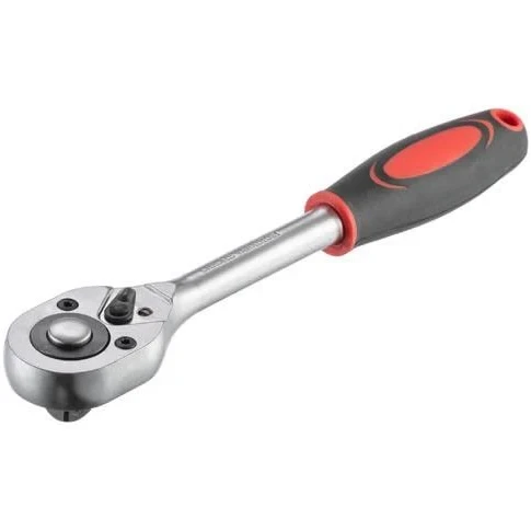 Тріскачка з храповим механізмом на 24 зуби 1/2'', Cr-v INTERTOOL (HT-2106), фото 1