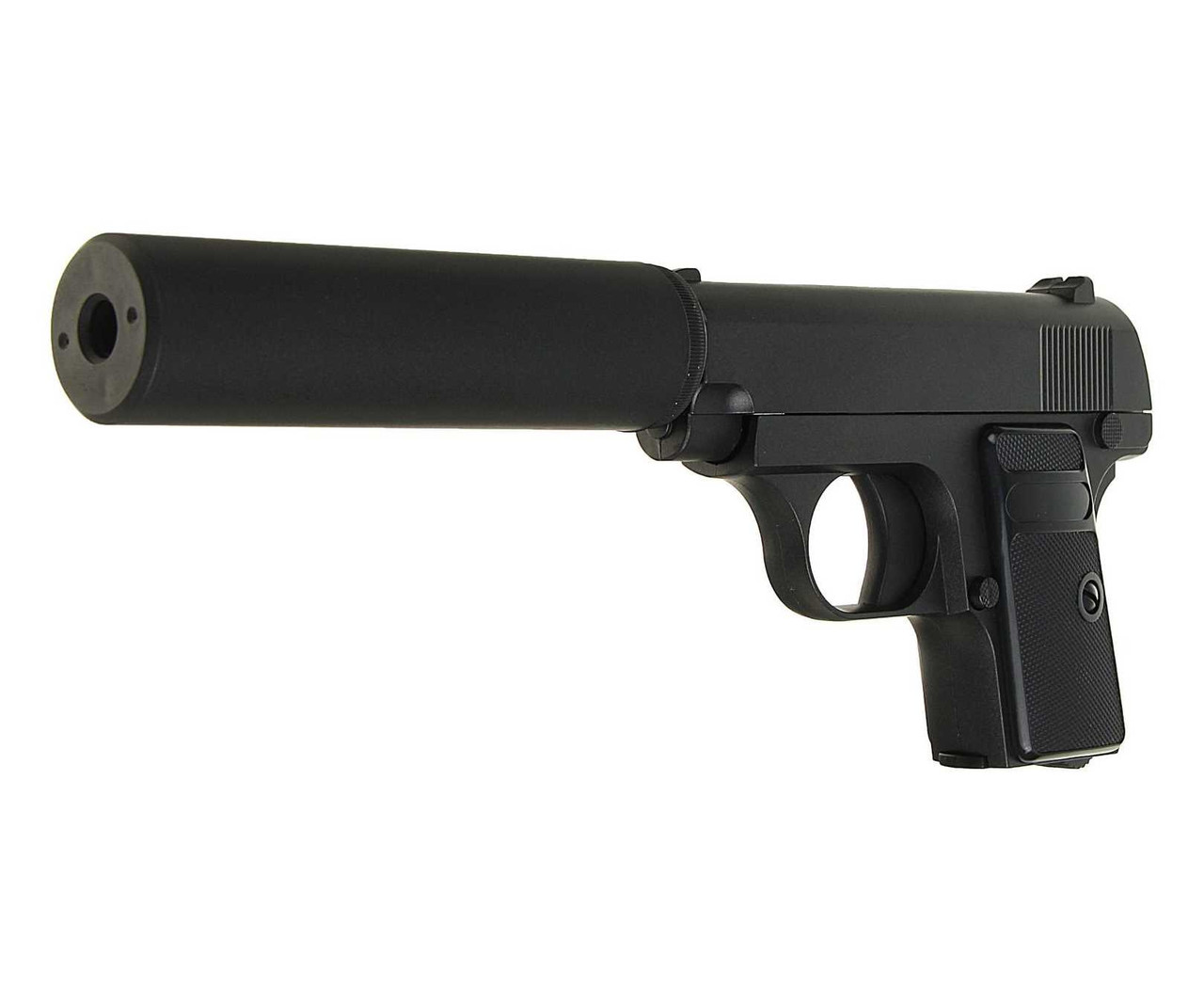 Страйкбольний пістолет Galaxy G.1a (Colt 25) з глушником