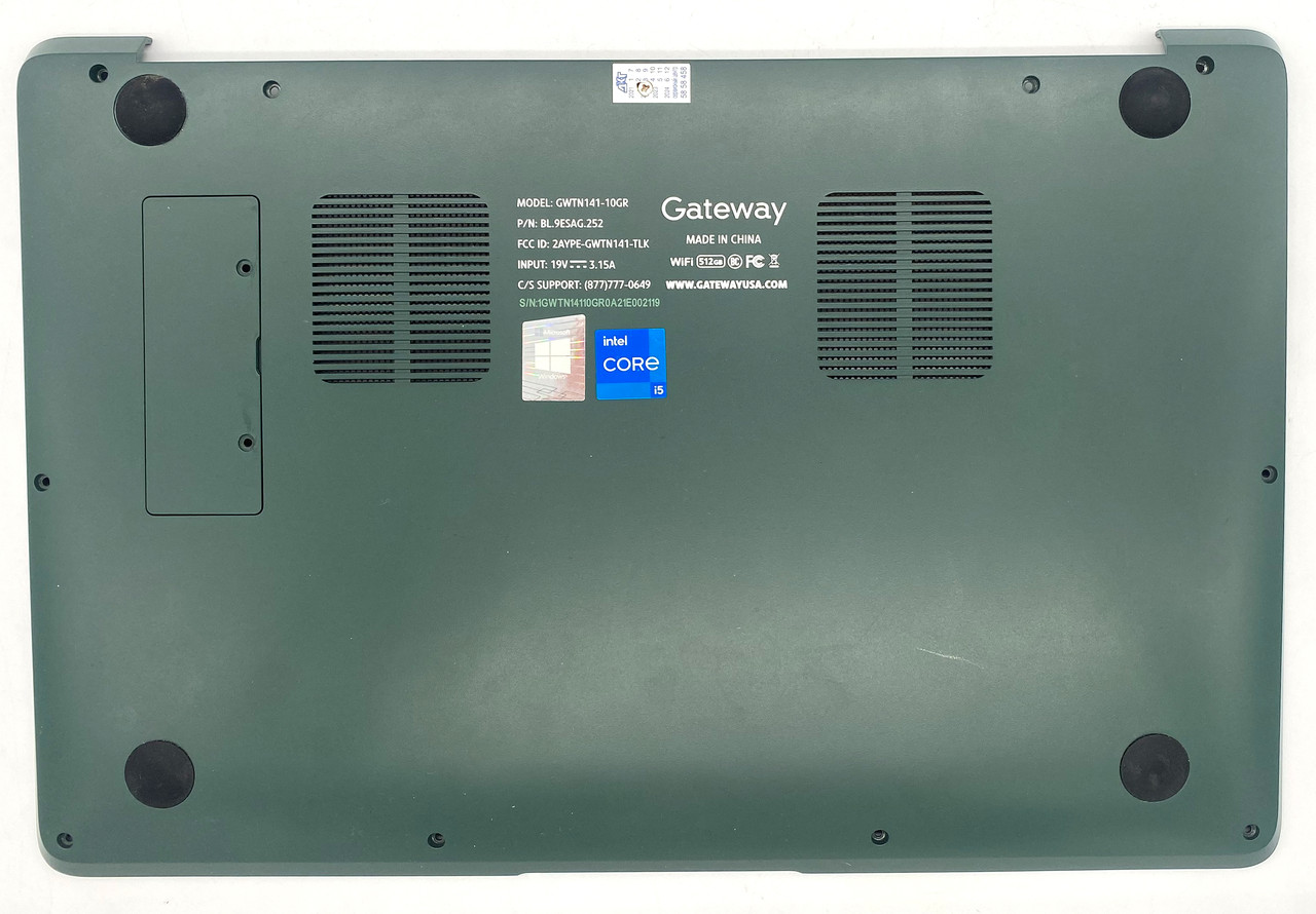 Нижня частина корпусу до ноутбука Gateway GWTN141-10GR