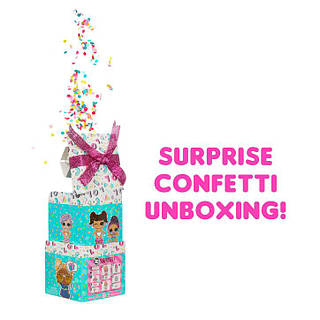 LOL Surprise Confetti Pop Birthday Sisters 10 present color change glitter doll ID 3766767959108285497 790 Prom.ua