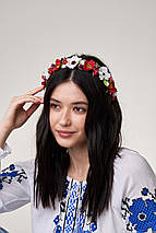 Обруч "Червоно-білі маки", фото 2