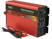 Преобразователь напряжения AC/DC, инвертор UKC 12V-220V, 2500W