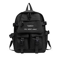 Шкільний класичний рюкзак з написом, фото 2