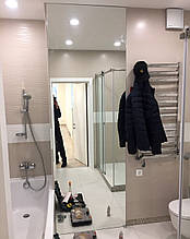 Стінова панель дзеркальна для ванни