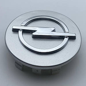Ковпачок у диск Opel Astra Combo Corsa Vectra Zafira сірі ковпачок у диск Opel 55 мм 59 мм опель