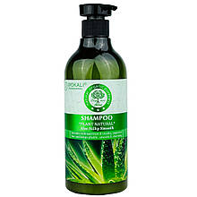 Шампунь для волосся Wokali Prof Natural Organic Aloe Vera гладенькі та  шовковисті WKL085 550 мл