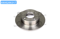 Диск гальмівний AUDI 100 задн. (вир-во Bosch) 0 986 478 019