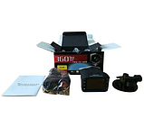 Відеореєстратор з антирадаром та GPS X7 2 DVR 2в1 VG3 1080P чорний, фото 5