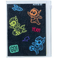 Блокнот Kite силиконовая обложка, 80 л., Black space (K22-462-3) - Топ Продаж!
