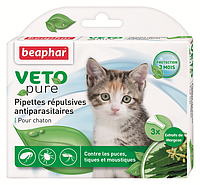 БИО Капли п/блох Bio Spot On Veto pure (3 пип.) для котят спот-он