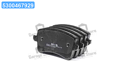 Колодка гальм. диск. AUDI A4 задн. (вир-во SANGSIN) SP2146