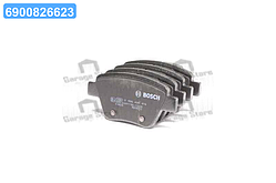 Колодка гальм. диск. AUDI A3 11-13 R (D1456) задн. (вир-во Bosch) 0 986 494 416